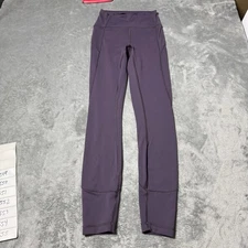 Lululemon Get in Line Super High Rise Legging Size 2 LW5ANXSZ Purple