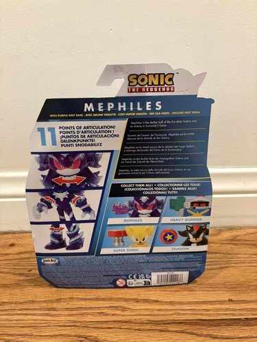 Sonic The Hedgehog Mephiles Jakks Pacific Figure 4 Inch *IN HAND - Foto 2