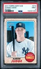 2017 Topps Heritage SP Rookie #214 Aaron Judge PSA 9
