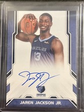 2018-19 Panini Donruss Next Day Autographs Jaren Jackson Jr. #8 (AU, RC) Memphis