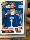 Panini 2025 Instant NFL Draft Night Jaxson Dart Giants RC #NFLDN-15 PSA 10