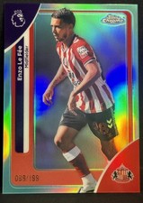 2026 Topps Chrome Premier League Sunderland Enzo Le Fee Aqua Refractor 099/199