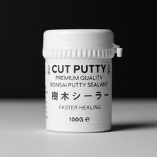 PREMIUM BONSAI CUT PUTTY (BROWN) - Wound Sealant - 100g Tub