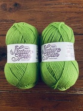 Nature Spun Worsted Yarn Spring Green 109W 100% Wool Brown Sheep Company Lot 2