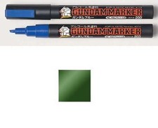 Image of GUNDAM MARKER GM-18 Metallic Green Modeling Marker
