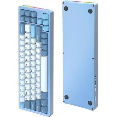 ATTACK SHARK M71 RGB CNC Aluminium Custom Mechanical Gaming-Tastatur, Tri-Mode