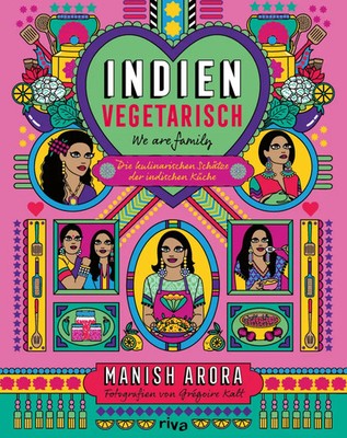 Indien vegetarisch | Manish Arora | Buch | 192 S. | Deutsch | 2022 | Riva