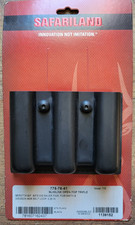 Safariland Model 775 Slimline Open Top Triple Magazine Pouch For Many Pistols