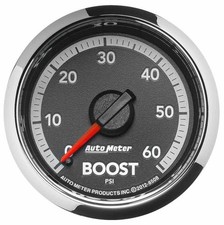 Autometer 8508 2-116 Boost Gauge 0-60 Psi Fits Dodge Diesel Autometer 8508 2-116 Boost Gauge 0-60 Psi Fits Dodge Diesel