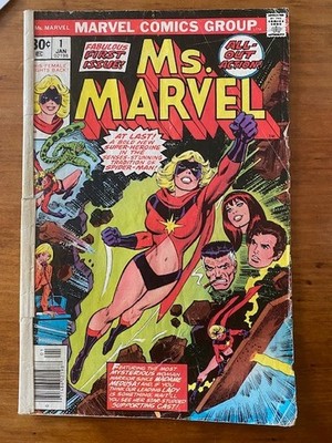Ms. Marvel #1 1977 1st Carol Danvers Marvel Comics Key