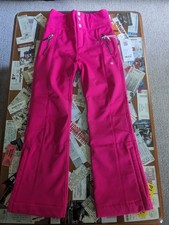Obermeyer Jolie Softshell Ski Pant - Pink - Size Teen M 10-12 Years NWT 140