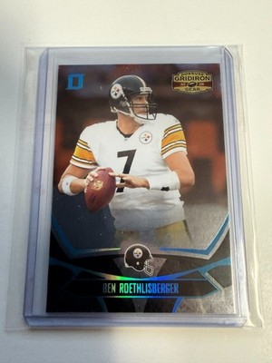 2008 GRIDIRON GEAR Ben Roethlisberger  7/25 STEELERS JERSEY # MATCH FM