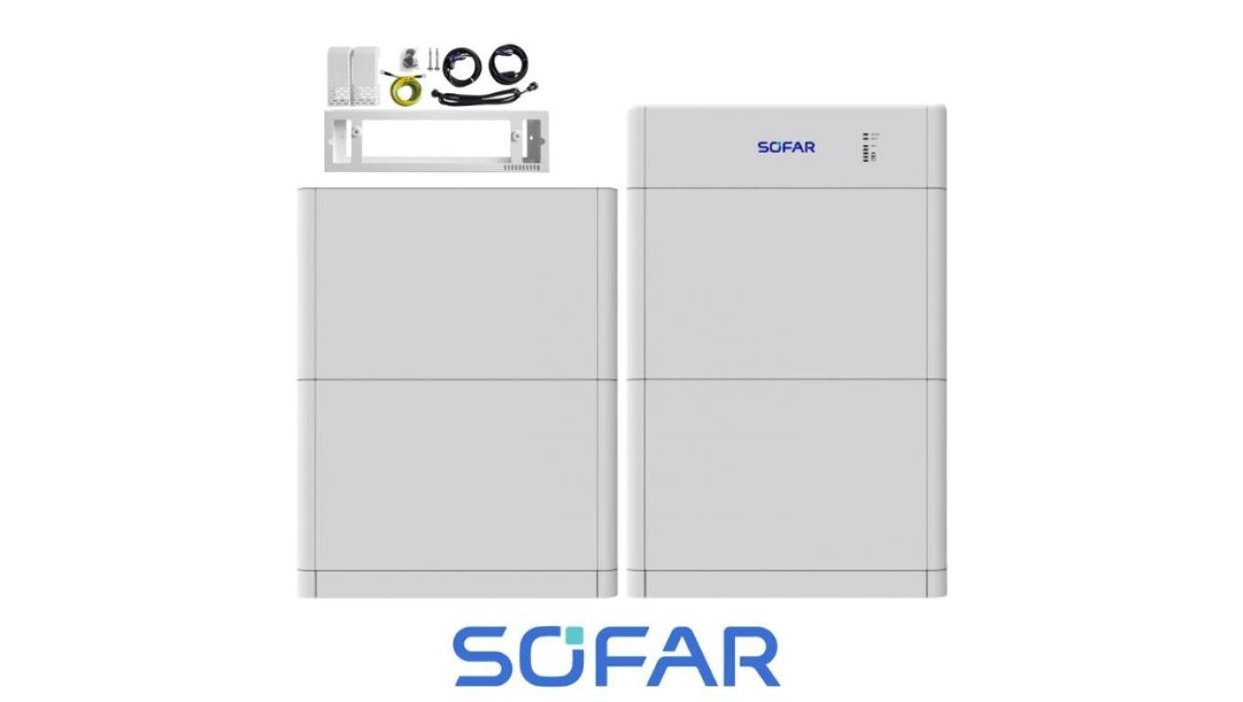 Аккумуляторная батарея SOFAR Magazin energy мощностью 20 кВт*ч(4 батареи BTS-5K мощностью 5 кВт*ч или 4 батареи BTS-5K-BDU Modu