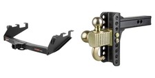 Curt Trailer Hitch Class 5 Tow Package Ball Mount With Tow Hook - 15323 45904 Curt Trailer Hitch Class 5 Tow Package Ball Mount With Tow Hook - 15323 45904