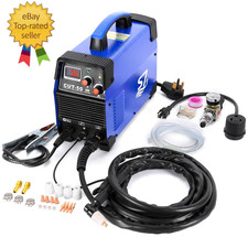50A Plasma Cutter with LED Display, Dual Voltage 110V/220V, Clean Metal Cutting