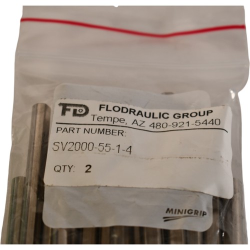 Lote de 15 NUEVOS SMC SV2000-55-1-4 Kit de varilla de amarre para colector de 4 estaciones SV2000 - Imagen 2 de 4