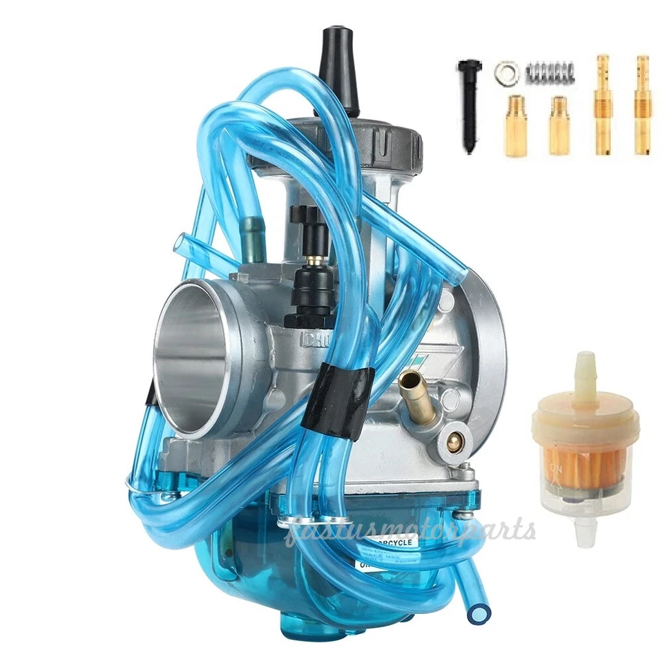 Carburador PWK 38 para Honda ATC250R CR250 CR250M CR250R TRX250R Foto 2 de 4