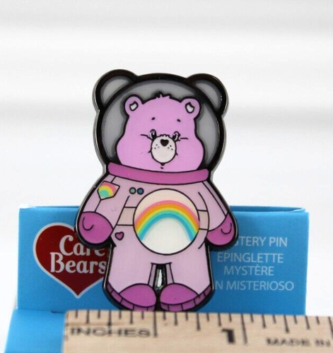 Loungefly Care Bears In Space Cheer Bear Astronaut Enamel Pin 1.5" 2023 New - Picture 9 of 14