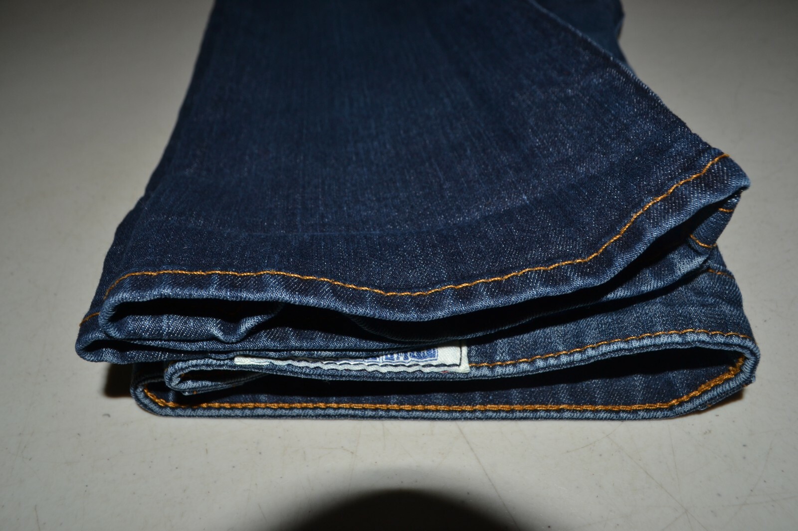 True Religion Women's Skinny Straight No Pocket Flaps Blue Jeans Sz 29x32 thumbnail 12