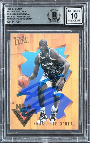 Shaquille O'Neal #5 1993 Ultra All-Rookie Team card