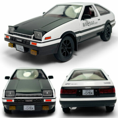 1/20 Initial D Trueno AE86 Druckguss Automodell Spielzeug Licht Sound fur Jungen