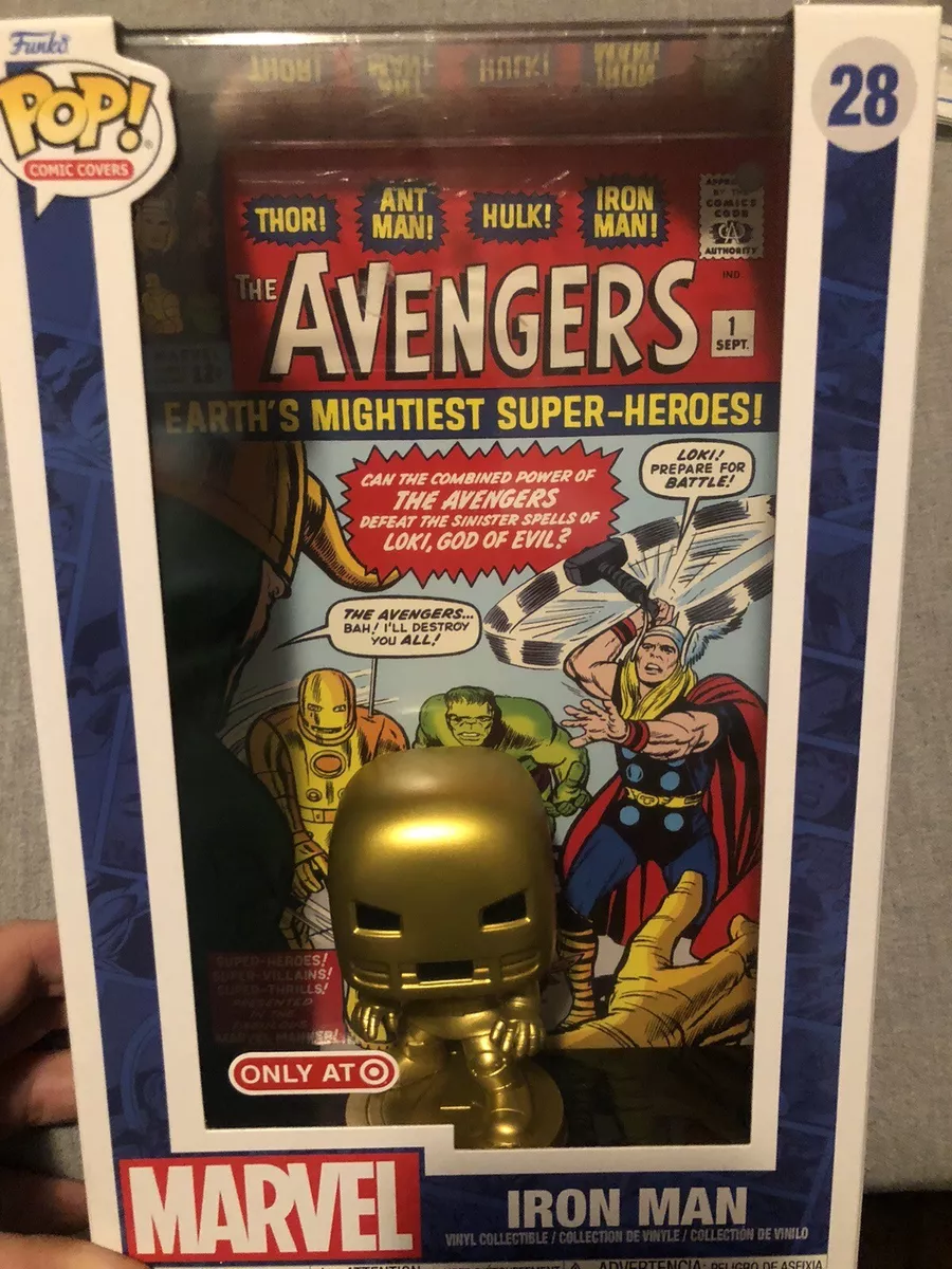 Funko Pop! Comic Covers Marvel Iron Man Target Exclusive Figure #28 - US