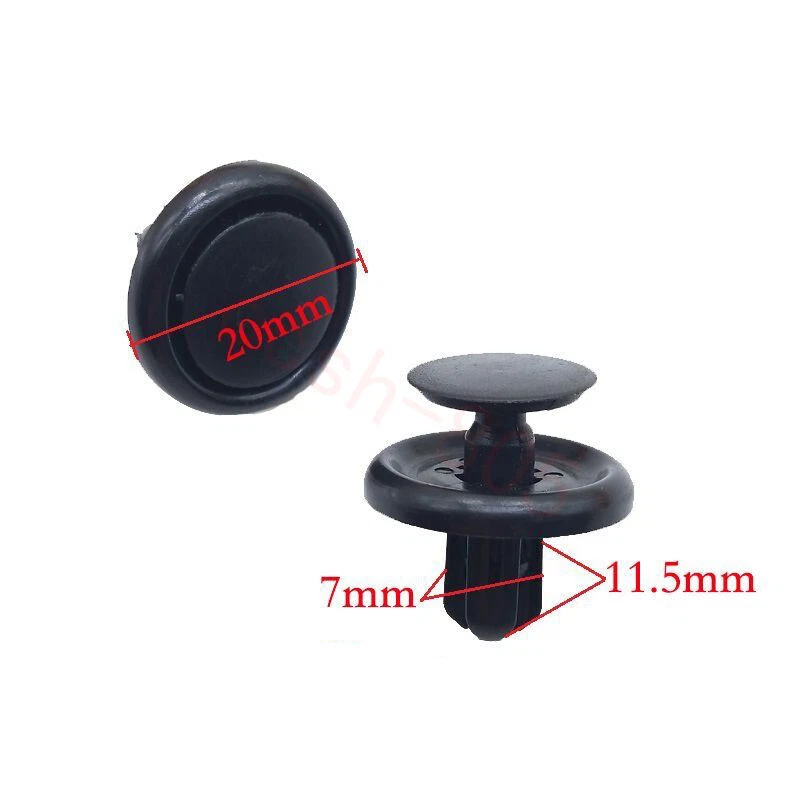 20 piezas de clips de ajuste de forro de ala interior de arco de rueda de automóvil para Toyota Lexus Foto 2 de 4