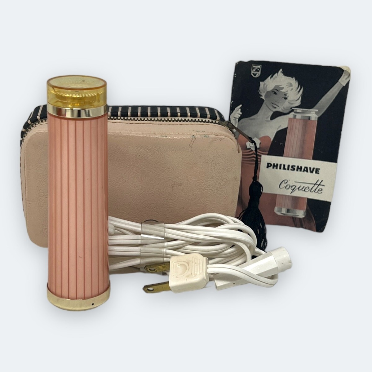 Philishave Coquette Pink Lady Electric Shaver Razor Collectible