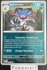 Carte Pokemon SEPIATROCE 034/064 REVERSE EV6.5 Fable Nébuleuse SFA FR NEUF