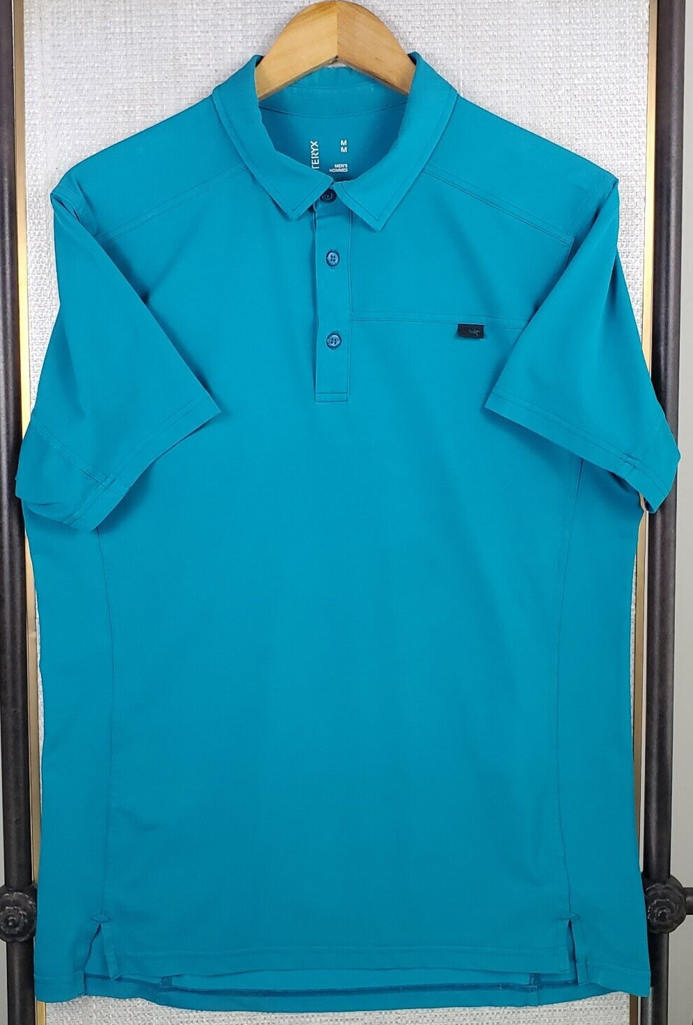 ARC'TERYX Polo uomo ARCTERYX taglia media misto cotone acqua manica corta golf casual