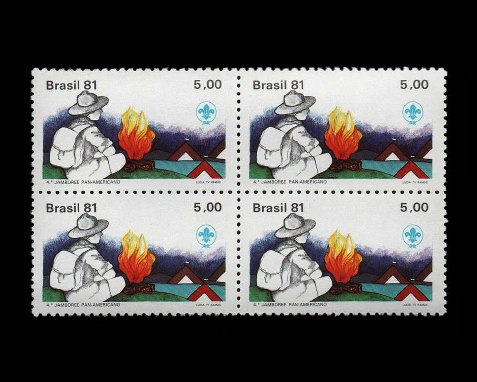 Boy Scouts Brasil 1981 童子军 スカウト Foto 3 de 4