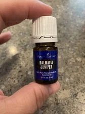 Young Living Dalmatia Juniper Sealed But 1/2 Full