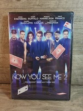 Now You See Me 2 DVD Brand New Sealed Radcliffe Freeman Harrelson Eisenberg
