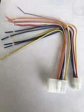 iRV Technology iRV62 AM/FM/CD/DVD  14, 4 PIN Speaker Wire Harness A, B