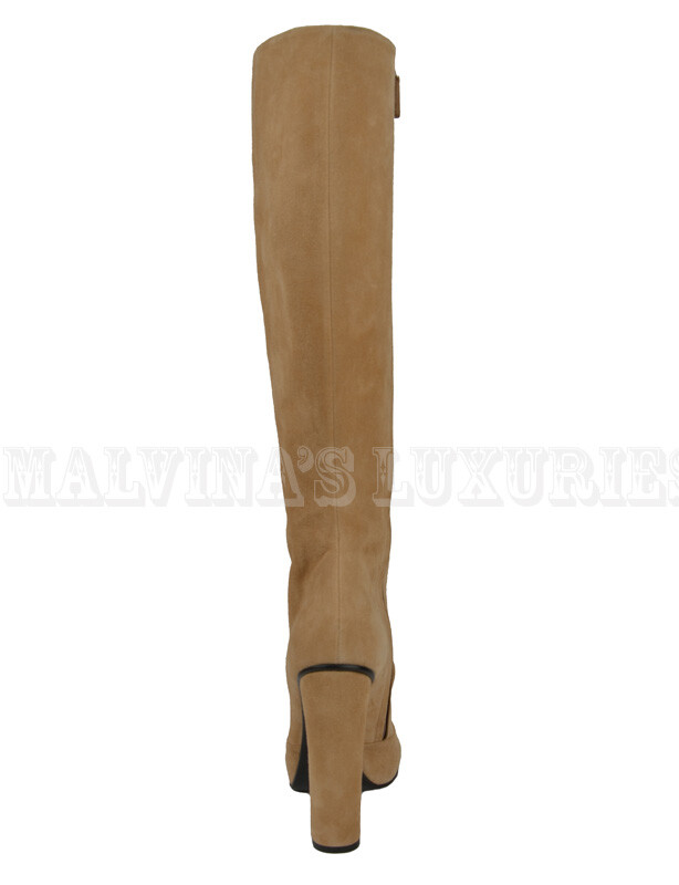 GUCCI★素敵！TALL LILLIAN BEIGE LEATHER HORSEBIT BOOTS GUCCI BOOTS LILLIAN TALL BEIGE SUEDE LEATHER HORSEBIT HIGH