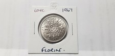 @@@ A SUPERB UNC 1967 ELIZABETH SECOND FLORIN @@@ 
