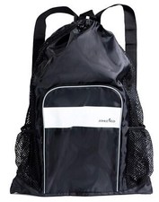 Mesh Swim Bag with Wet  Dry Compartments Beach Pool Camping Water Sports