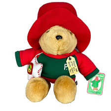 Paddington Bear Ornament Plush Stuffed Toy ORIGINAL TAGS Sears Kids Gifts 1995