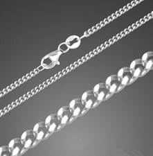 Panzerkette Silberkette Silber 925 Kette 36 38 40 42 45 50 55 60 ECHT Schmuck %