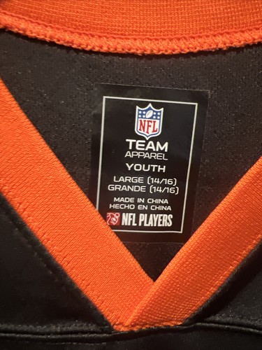 Cincinnati Bengals A.J. Green NFL Team Apparel Jersey Youth Size Large 14-16 - Picture 4 of 6