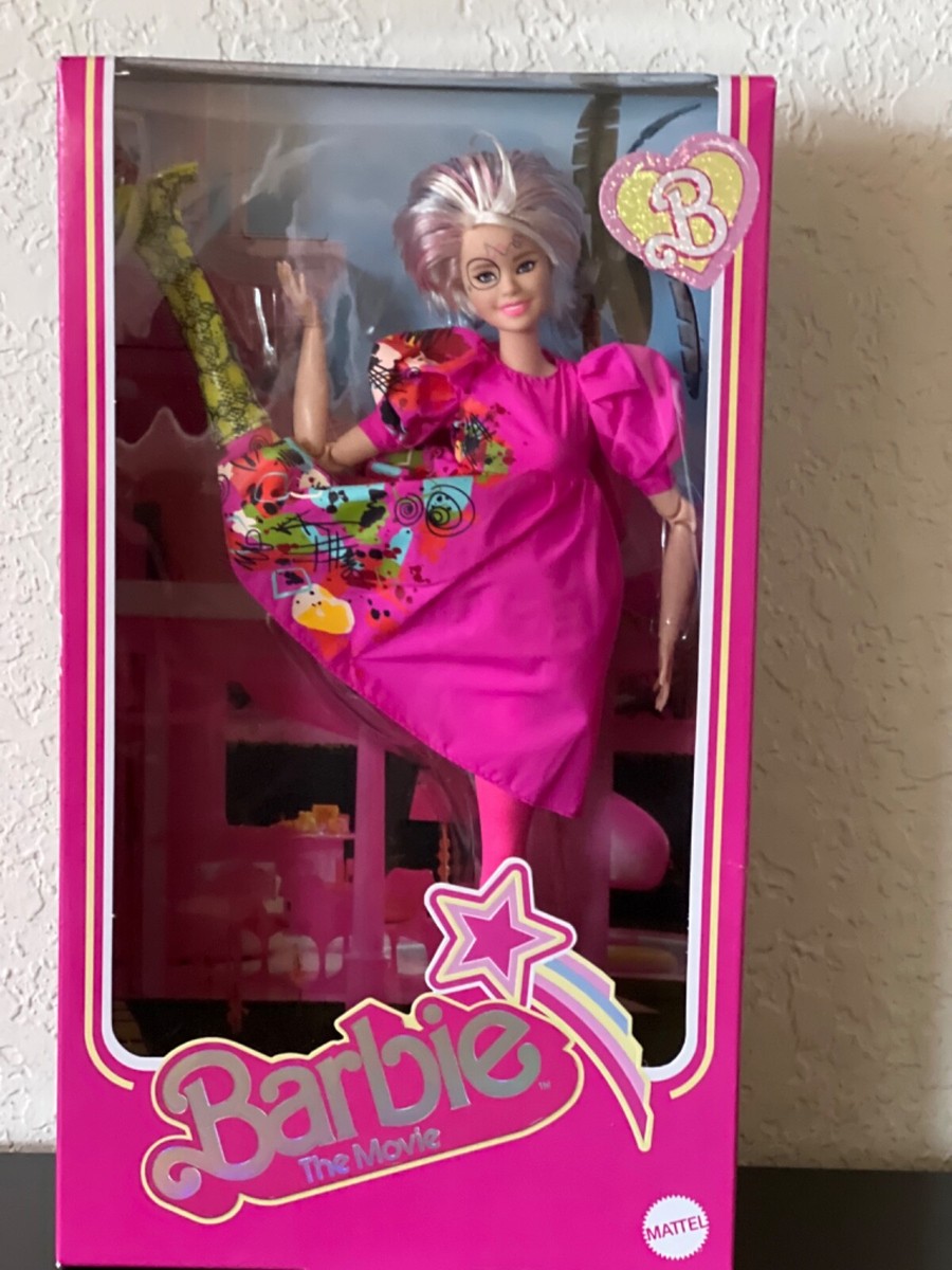 Barbie Blue Dress The Movie Weird Barbie Doll