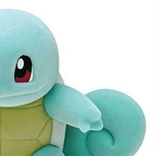 Pokemon Squirtle Schiggy Carapuce Beflockung Puppe - Bild 6 von 8