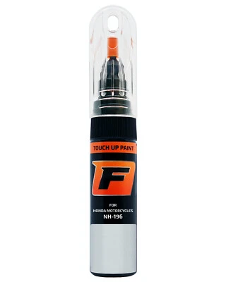 Stylo de Retouche pour HONDA MOTO NH-196 ROSS WHITE peinture de voiture - Photo 1/4