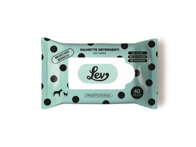 SALVIETTE LEV MUSCHIO BIANCO. 40PZ