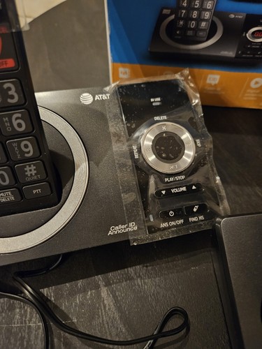 schnurlose telefonanlage 2 Mobilteile ATT mit Anrufbeantworter - Bild 5 von 5