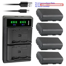 Kastar Battery LTD2 USB Charger for Canon BP-911 BP-914 BP-915 BP-924 BP-927