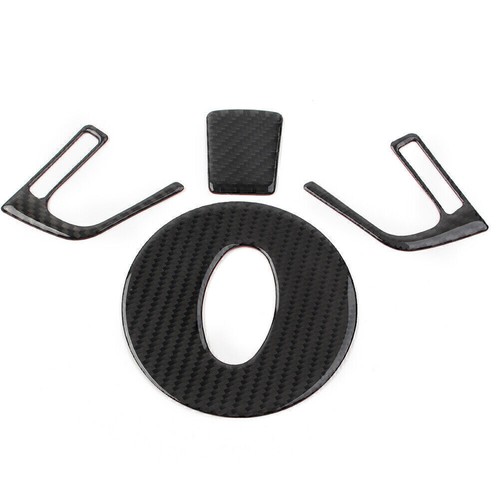 Für Subaru Forester 2013-18 14 4x Kohlefaser Vorne Lenkrad Abdeckung Kit - Bild 4 von 9