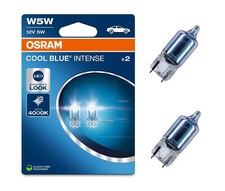 OSRAM Cool Blue Intense W5W 12V für OPEL MONTEREY A B MOVANO B OMEGA A B