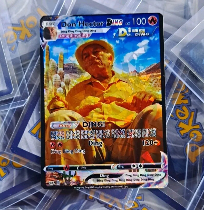Tarjeta de Pokémon de Héctor Salamanca - DING