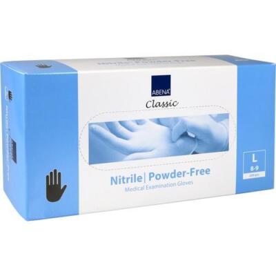 NITRIL Handschuhe puderfrei large schwarz 200 St